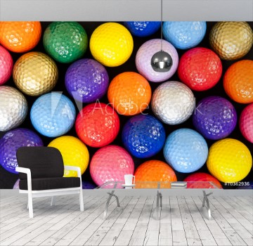 Bild på Colorful Golf Balls